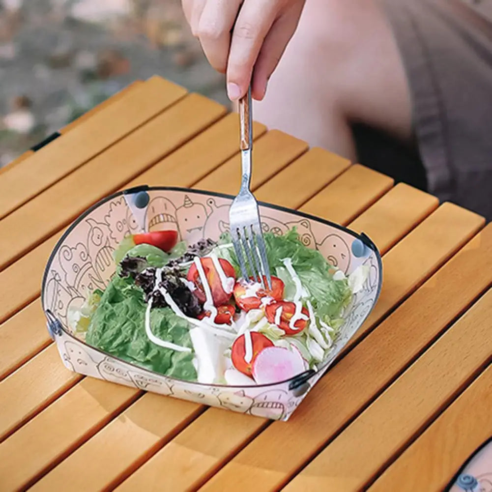 Collapsible Bowl Plate
